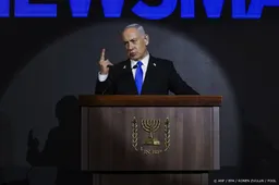 Netanyahu schrijft boze brief aan Macron om erkenning Palestina