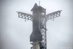 Lancering Starship uitgesteld door slecht weer