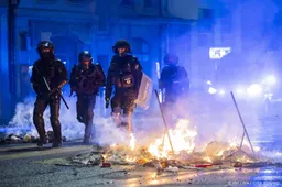 Rellen in Zwitserse stad Lausanne na fatale politieachtervolging