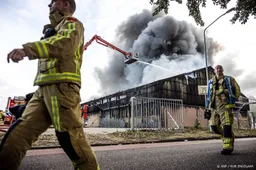 Grote brand bij afvalverwerker Deurne