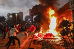 Doden bij protest in Indonesië nadat politie bezorger doodrijdt