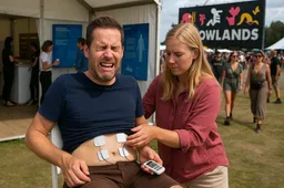 Lowlands zet mannen aan menstruatiesimulator – geschifte gendergekte op festival