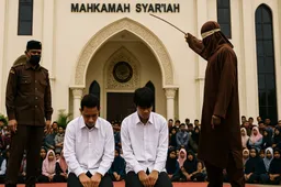 Openbare stokslagen voor homo’s in Atjeh – shariarecht spreekt weer vonnis