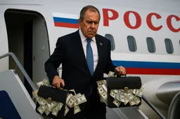 Knettergek: Russische delegatie moet in Alaska met koffers vol cash betalen voor kerosine