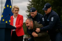 Ursula von der Leyen schreeuwt ‘In Rusland word je gearresteerd!’ – en laat het direct gebeuren in Finland