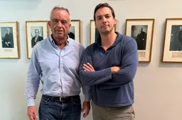 Baudet ontmoet Robert F. Kennedy Jr. in Washington: ‘Prachtig, open en inspirerend gesprek’
