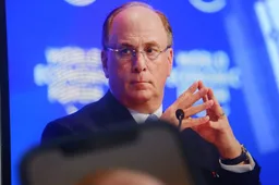 BlackRock-topman Larry Fink nu interim-leider WEF – complottheorieën worden keiharde realiteit