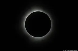 Maansverduistering zondagavond zichtbaar boven Nederland