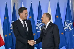 NAVO en Rutte in nauw contact met Polen na Russische drones