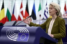 Von der Leyen wil deel associatieverdrag Israël opschorten