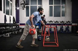 Kettlebell van Action mogelijk licht radioactief