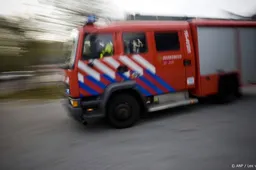 Uitslaande brand aan de Elfde Wijk in Rheezerveen