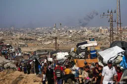 Israël intensiveert bombardementen op Gaza-Stad bij bezoek Rubio