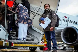 Vlucht met 84 Syrische terugkeerders vertrokken naar Damascus