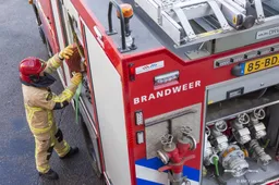 Zware brand in loods in Limburgse Brunssum 