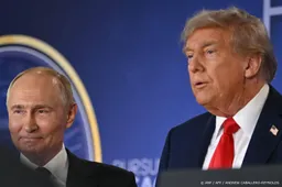 Poetin heeft me laten zakken, zegt Trump