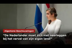 Terugkijken! IJzersterke bijdrage van Lidewij de Vos: FVD schetst toekomstbeeld voor Nederland