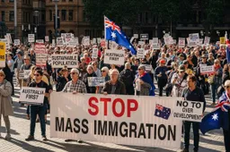 Tienduizenden Australiërs in opstand: massa-immigratie niet langer te slikken