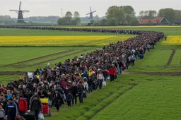 Europa overspoeld: migrantenpopulatie verdrievoudigd in decennia