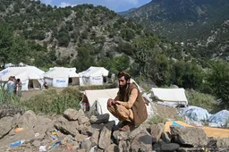 Rode Kruis: winterkou gevaar voor dakloze Afghanen na aardbeving
