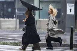 Storm Amy zorgt in buitenland voor veel overlast