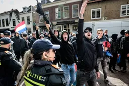 OM: belagen van politie bij protest tegen azc zwaar afstraffen