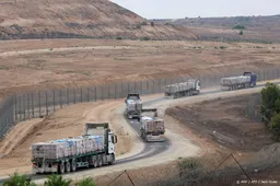 Humanitaire hulp Gaza moet op gang komen in eerste fase van deal
