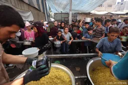 VN heeft 60.000 ton voedsel klaarstaan voor Gaza