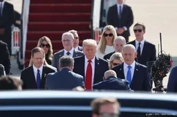 Oppositielid verwijderd uit Knesset tijdens toespraak Trump