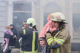 Dode bij Russische aanval op kleuterschool in Charkiv