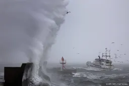 Europese waarschuwingen voor harde wind door storm Benjamin