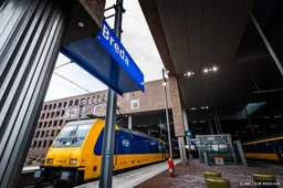 Geen treinen op de hogesnelheidslijn om storm Benjamin