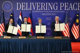 Thailand en Cambodja tekenen vredesakkoord