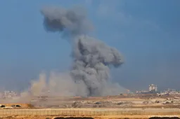 Getuigen meldden luchtaanvallen op Gaza