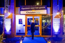 Gelaten sfeer bij ChristenUnie na zetelverlies in exitpoll