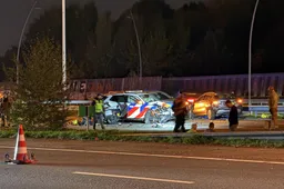 Een agent die zwaargewond raakte bij botsing A2 mag naar huis