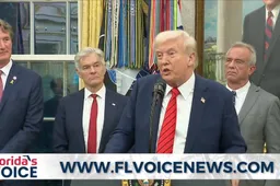 Trump geprezen door Nobelprijswinnares Maria Corina Machado: “Deze is ook voor jou”