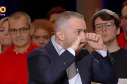 SP-leider Jimmy Dijk schreeuwt, doet Bassie na en verliest alle geloofwaardigheid in debat met Wilders