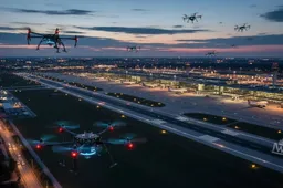 Paniek in Duitsland: luchthaven München wéér dicht door drones