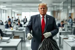 Trump ontslaat ambtenaren tijdens shutdown - tijd voor zo’n schoonmaak in Nederland?