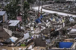 Dodental tyfoon Kalmaegi verder opgelopen op Filipijnen