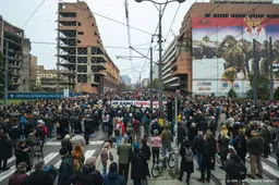 Weer demonstratie in Belgrado tegen komst Trump Tower
