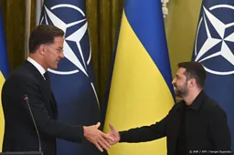 President Zelensky spreekt met NAVO-chef Rutte over plan Trump
