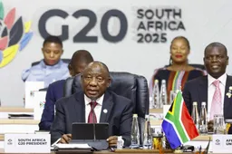 Zuid-Afrika benadrukt belang samenwerking bij start G20-top