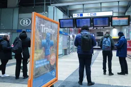Overlast voor reizigers door driedaagse ov-staking in België 