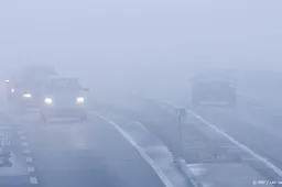 Code geel voor mist in noorden en westen