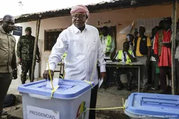 Schoten na verkiezingen Guinee-Bissau, president spreekt van coup