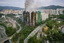 Meer arrestaties na dodelijke brand in Hongkong