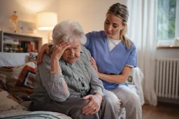 Schrijnend zorgschandaal: Zwaar demente Trudi (73) moet alleen thuis wonen zodat de overheid kan cashen!