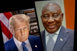 Trump straft Zuid-Afrika keihard voor 'plaasmoorde' op Afrikaners: GEEN G20-uitnodiging en geldkraan dicht!